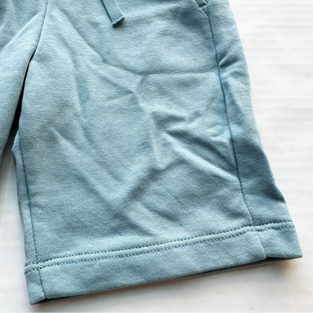 Organic Cotton New Sweat Shorts in Light Dusty Blue NWT - Picture 5 of 11